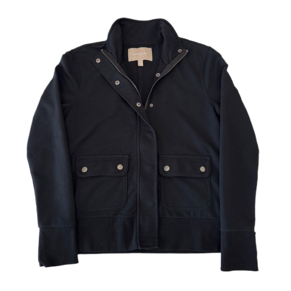 Banana Republic Cargo Snap Zip Jacket